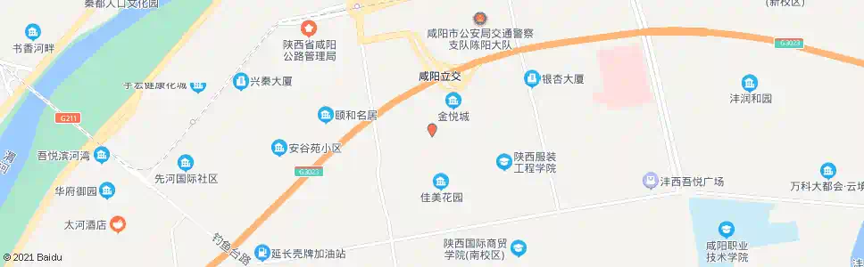 咸阳李家庄_公交站地图_咸阳公交_妙搜公交查询2025