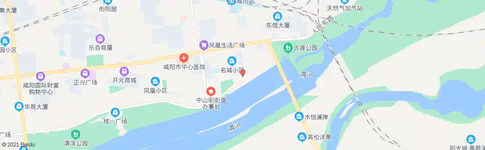 咸阳抗战南路_公交站地图_咸阳公交_妙搜公交查询2025