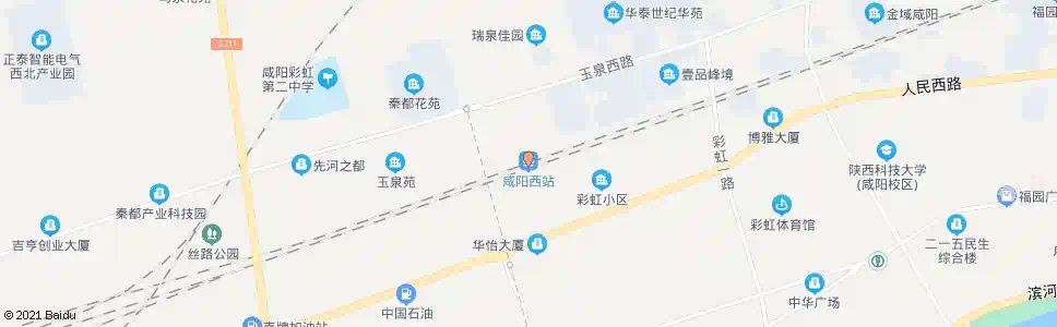 咸阳西稍门_公交站地图_咸阳公交_妙搜公交查询2025
