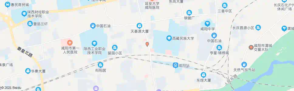 咸阳路桥公司_公交站地图_咸阳公交_妙搜公交查询2025
