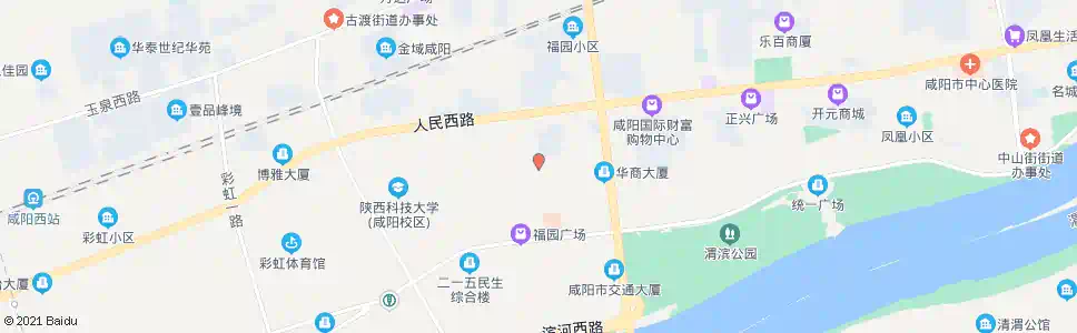 咸阳自来水公司_公交站地图_咸阳公交_妙搜公交查询2025