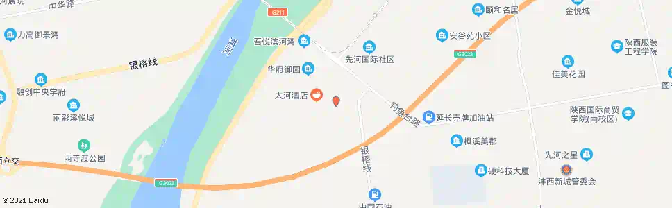 咸阳酱菜园_公交站地图_咸阳公交_妙搜公交查询2025