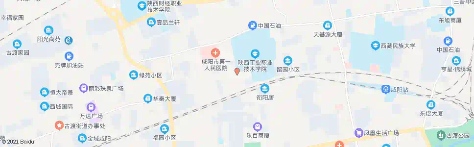 咸阳联盟二路_公交站地图_咸阳公交_妙搜公交查询2025