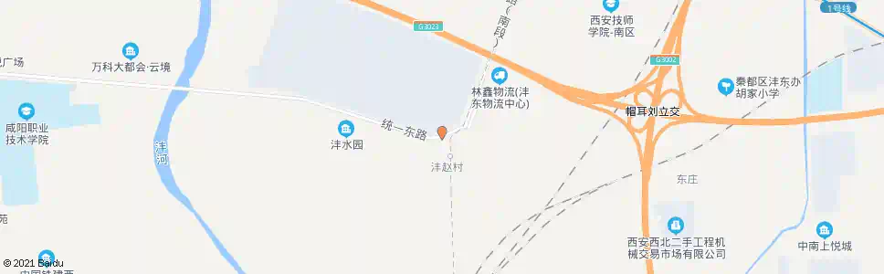 咸阳子午轮胎厂_公交站地图_咸阳公交_妙搜公交查询2025