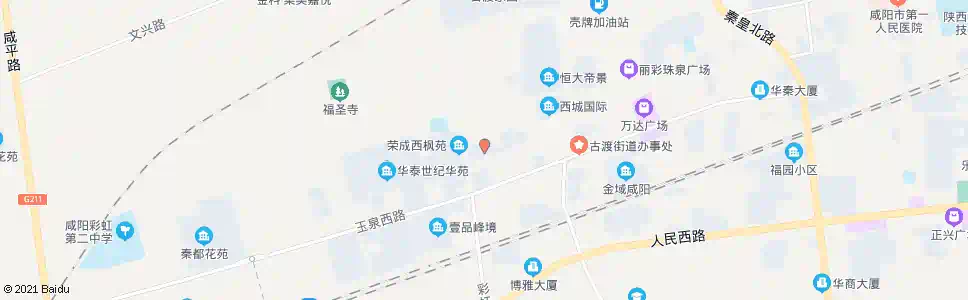 咸阳彩虹转盘_公交站地图_咸阳公交_妙搜公交查询2025