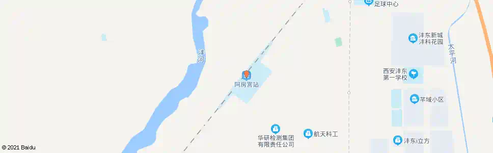 咸阳秦阿房宫_公交站地图_咸阳公交_妙搜公交查询2025