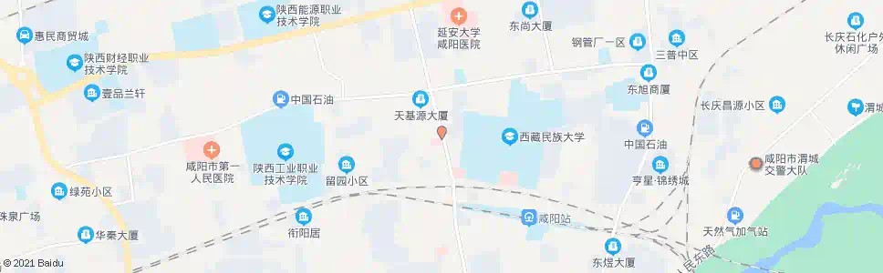 咸阳新兴路北十字_公交站地图_咸阳公交_妙搜公交查询2025