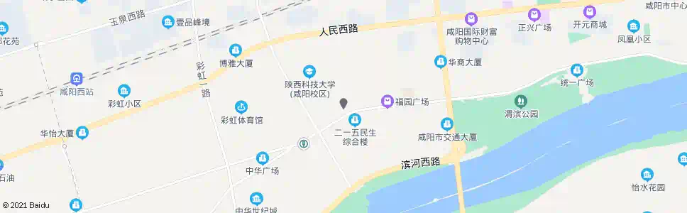 咸阳图书馆_公交站地图_咸阳公交_妙搜公交查询2025