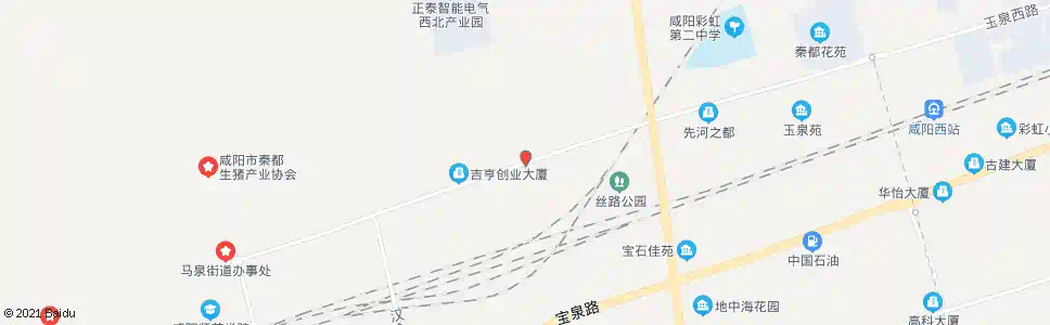 咸阳钢管钢绳厂_公交站地图_咸阳公交_妙搜公交查询2025