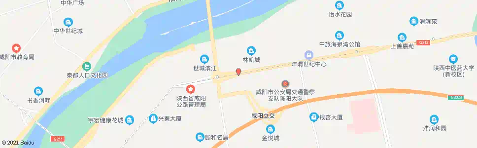 咸阳朝阳医院_公交站地图_咸阳公交_妙搜公交查询2025