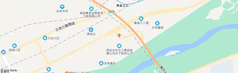 咸阳三桥东_公交站地图_咸阳公交_妙搜公交查询2025