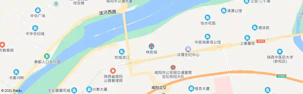 咸阳林凯城_公交站地图_咸阳公交_妙搜公交查询2025