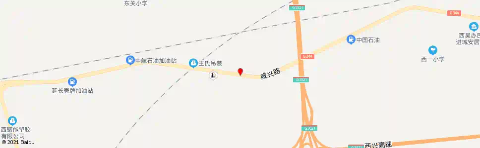 咸阳王家_公交站地图_咸阳公交_妙搜公交查询2025