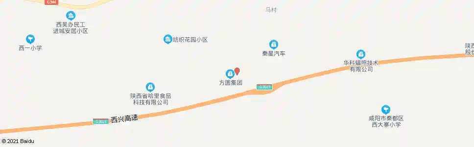 咸阳西郊热电厂_公交站地图_咸阳公交_妙搜公交查询2025