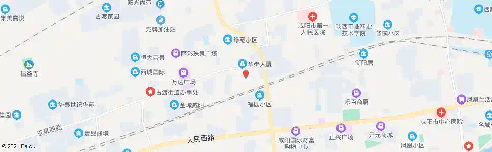 咸阳泰和医院_公交站地图_咸阳公交_妙搜公交查询2025