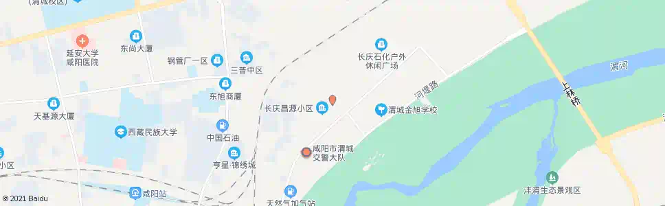 咸阳朝阳二路_公交站地图_咸阳公交_妙搜公交查询2025