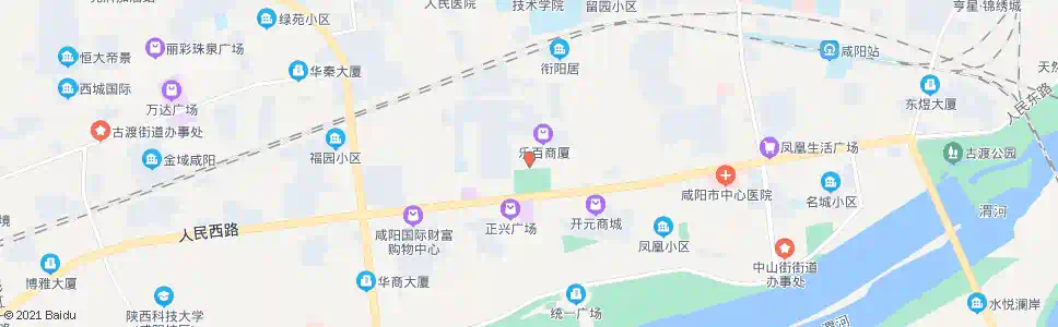 咸阳咸阳数码商城_公交站地图_咸阳公交_妙搜公交查询2025