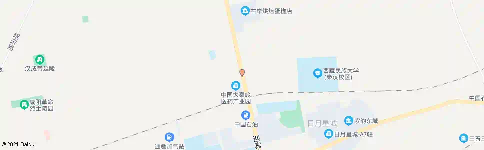 咸阳李家寨_公交站地图_咸阳公交_妙搜公交查询2025