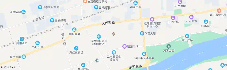 咸阳建设路_公交站地图_咸阳公交_妙搜公交查询2025
