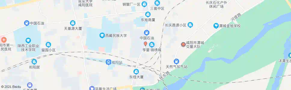 咸阳甘二站_公交站地图_咸阳公交_妙搜公交查询2025