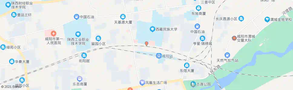 咸阳民院_公交站地图_咸阳公交_妙搜公交查询2025
