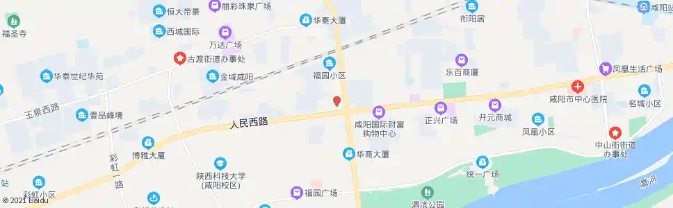 咸阳正阳电管站_公交站地图_咸阳公交_妙搜公交查询2025