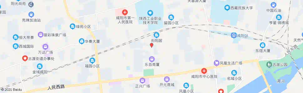 咸阳乐育北路_公交站地图_咸阳公交_妙搜公交查询2025