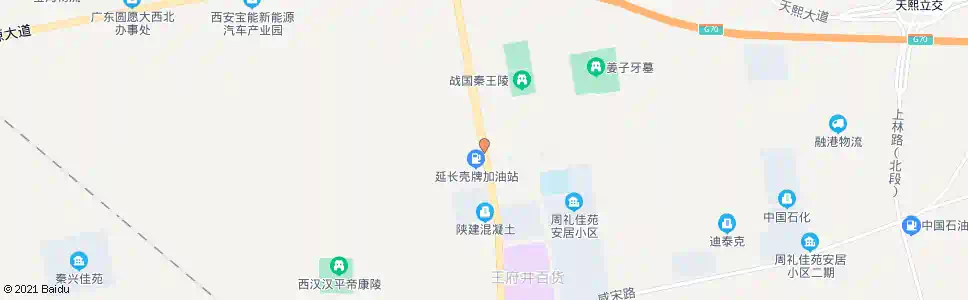 咸阳周陵_公交站地图_咸阳公交_妙搜公交查询2025