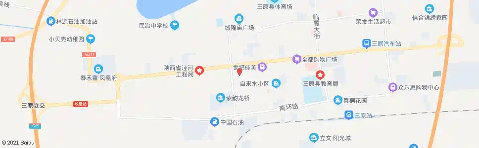 咸阳南小巷_公交站地图_咸阳公交_妙搜公交查询2025