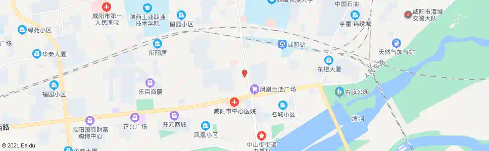 咸阳市口腔医院_公交站地图_咸阳公交_妙搜公交查询2025