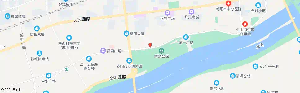 咸阳西安宾馆_公交站地图_咸阳公交_妙搜公交查询2025