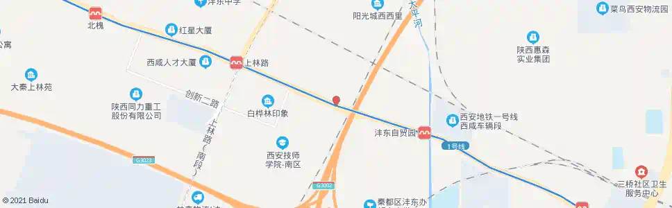 咸阳火烧寨_公交站地图_咸阳公交_妙搜公交查询2025