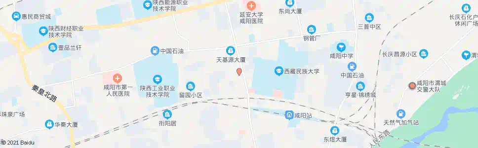 咸阳中铁一局医院_公交站地图_咸阳公交_妙搜公交查询2025