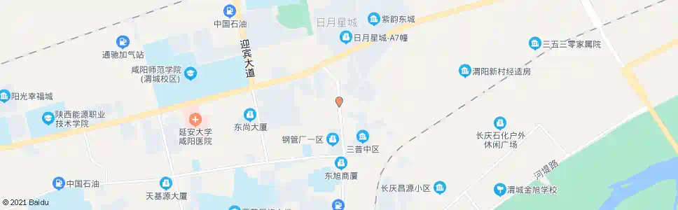 咸阳化纤路口_公交站地图_咸阳公交_妙搜公交查询2025