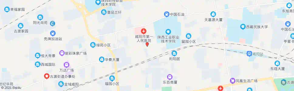 咸阳二0二所_公交站地图_咸阳公交_妙搜公交查询2025