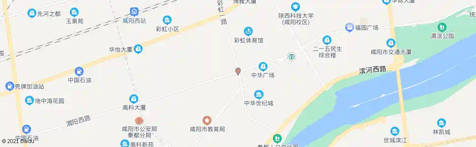 咸阳贾十字_公交站地图_咸阳公交_妙搜公交查询2025