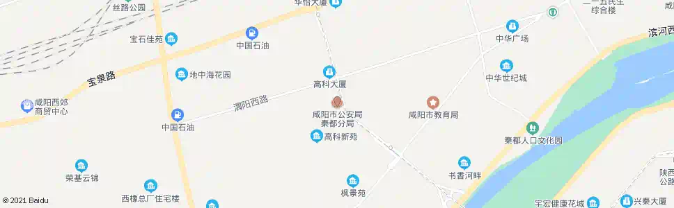 咸阳秦都分局_公交站地图_咸阳公交_妙搜公交查询2025