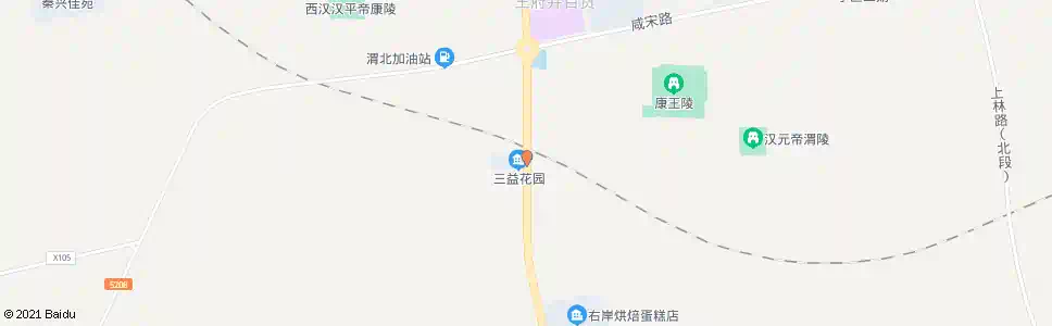 咸阳泾渭三益_公交站地图_咸阳公交_妙搜公交查询2025