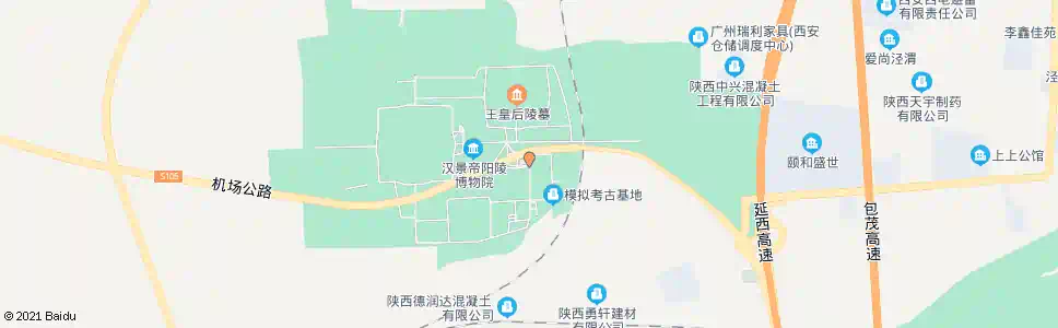 咸阳汉阳陵博物馆_公交站地图_咸阳公交_妙搜公交查询2025
