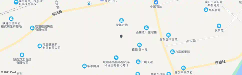 咸阳高新区_公交站地图_咸阳公交_妙搜公交查询2025