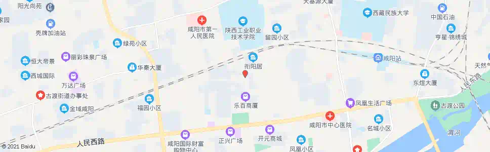 咸阳乐育路口_公交站地图_咸阳公交_妙搜公交查询2025