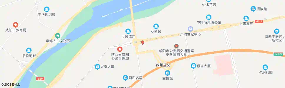 咸阳陈阳寨_公交站地图_咸阳公交_妙搜公交查询2025