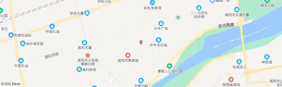 咸阳偏转二区_公交站地图_咸阳公交_妙搜公交查询2025