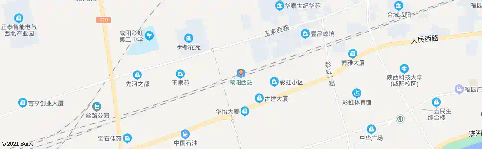 咸阳西韩街_公交站地图_咸阳公交_妙搜公交查询2025