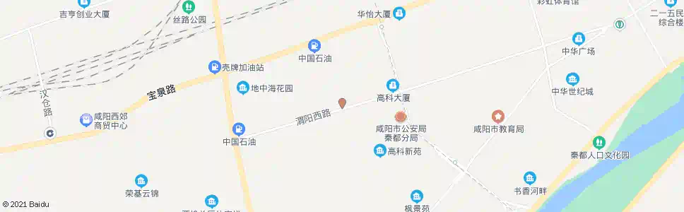 咸阳冯武臣国医馆_公交站地图_咸阳公交_妙搜公交查询2025