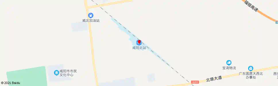 咸阳北徐_公交站地图_咸阳公交_妙搜公交查询2025