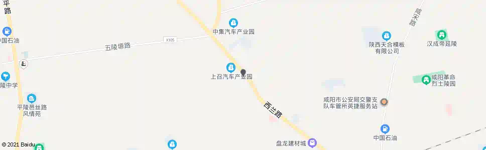 咸阳南上召_公交站地图_咸阳公交_妙搜公交查询2025