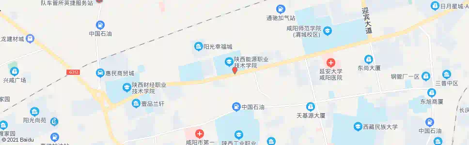 咸阳文林路十字_公交站地图_咸阳公交_妙搜公交查询2025
