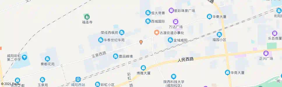 咸阳天然气公司_公交站地图_咸阳公交_妙搜公交查询2025