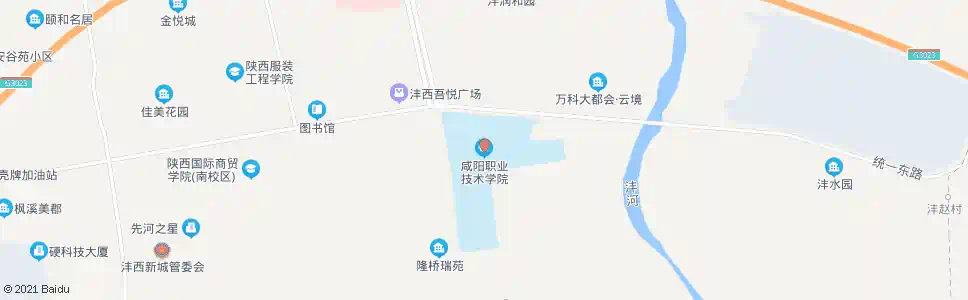 咸阳咸阳职业技术学院_公交站地图_咸阳公交_妙搜公交查询2025